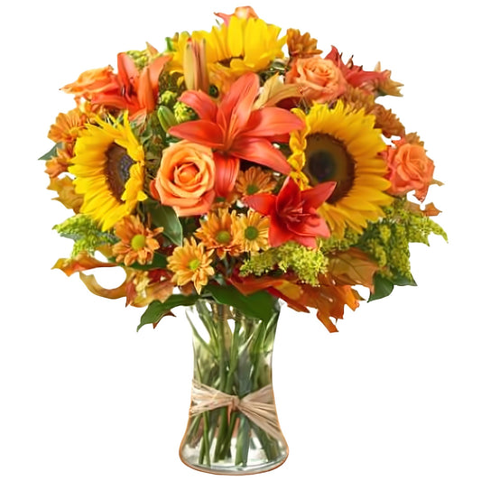 Fields of Fall - Floral Arrangement - Flower Delivery Brooklyn