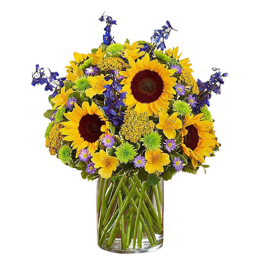 Fields of Sunshine - Floral Arrangement - Flower Delivery Brooklyn