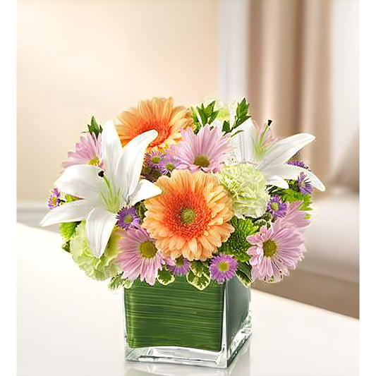 Healing Tears - Multicolor Pastel - Floral Arrangement - Flower Delivery Brooklyn