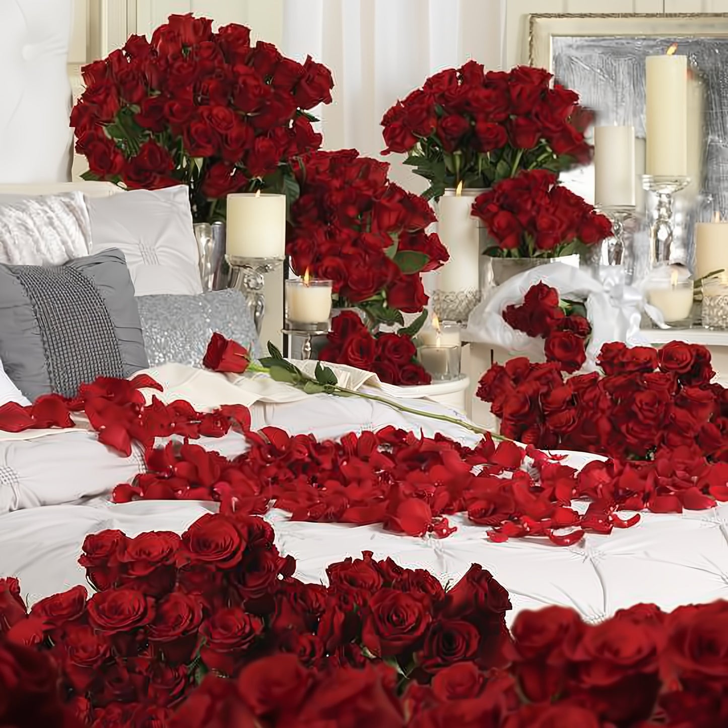 1,000 Long Stem Red Roses - Floral Arrangement - Flower Delivery Brooklyn