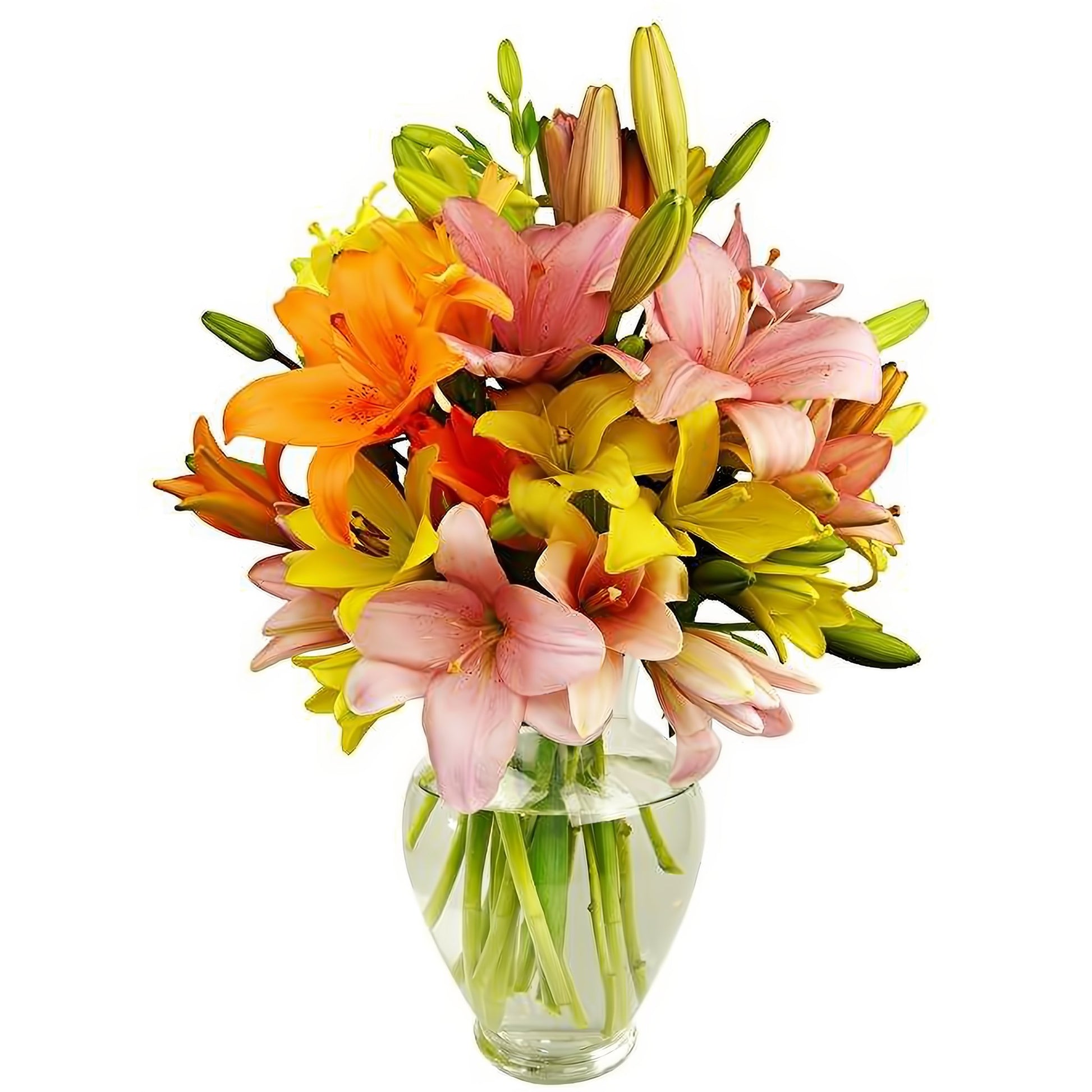 Assorted Lily Bouquet - Floral Arrangement - Flower Delivery Brooklyn