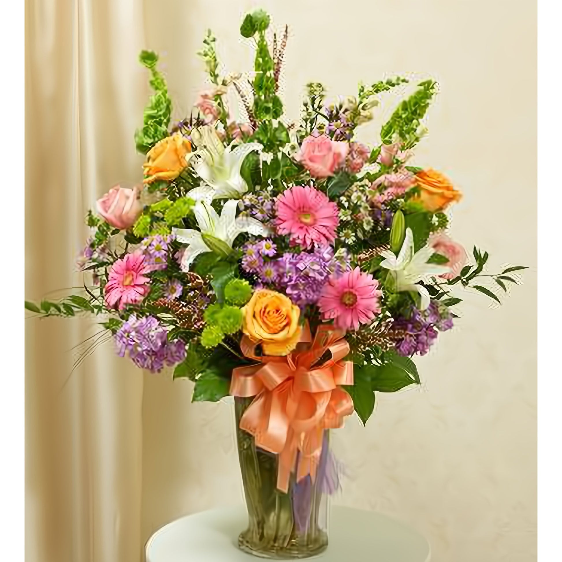 Beautiful Blessings Vase Arrangement - Pastel - Floral Arrangement - Flower Delivery Brooklyn
