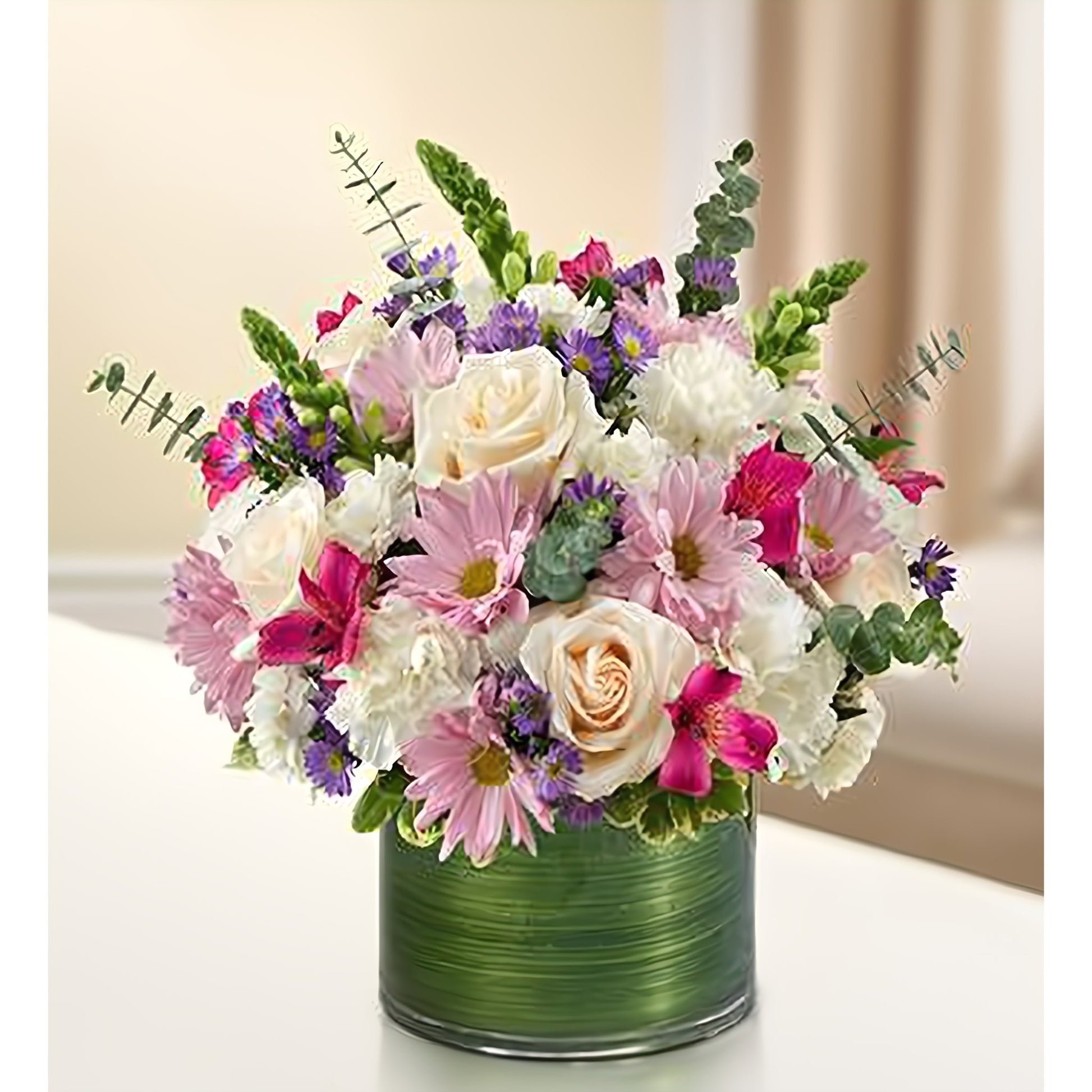 Cherished Memories - Lavender and White - Floral Arrangement - Flower Delivery Brooklyn