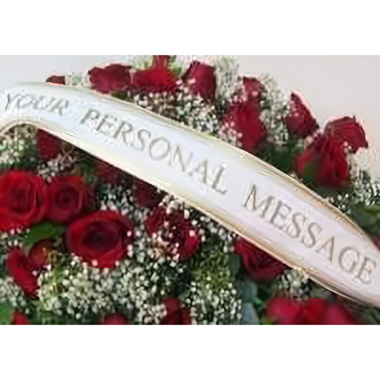Custom Funeral Banners - Floral Arrangement - Flower Delivery Brooklyn