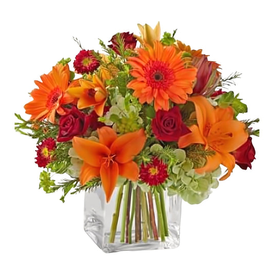 Fabulous Fall Bouquet - Floral Arrangement - Flower Delivery Brooklyn