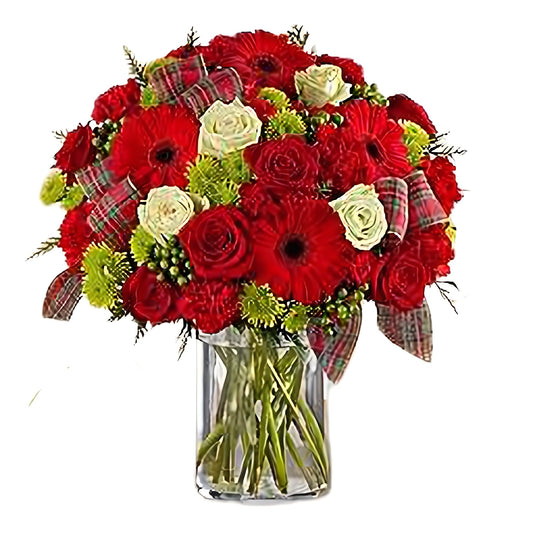 Festive Fanfare Bouquet - Floral Arrangement - Flower Delivery Brooklyn
