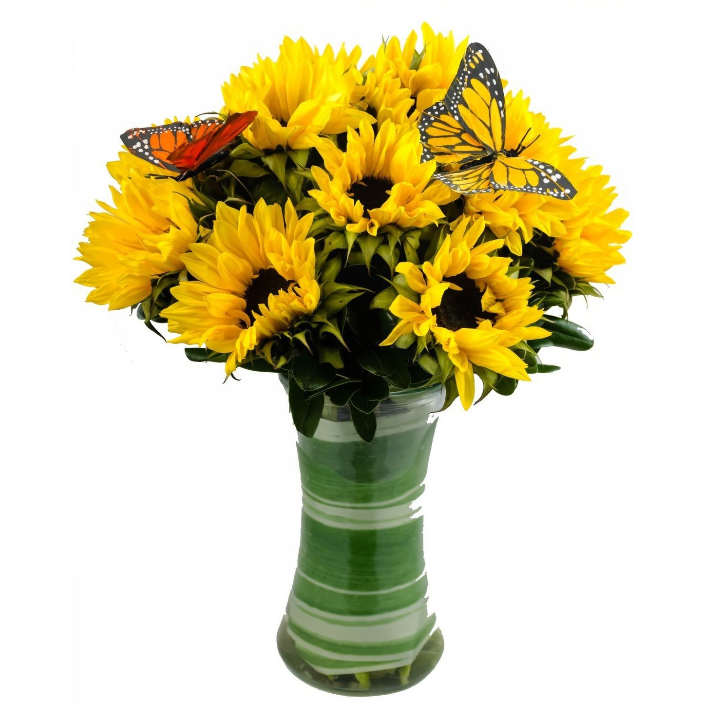Sunflower Showers - Floral Arrangement - Flower Delivery Brooklyn