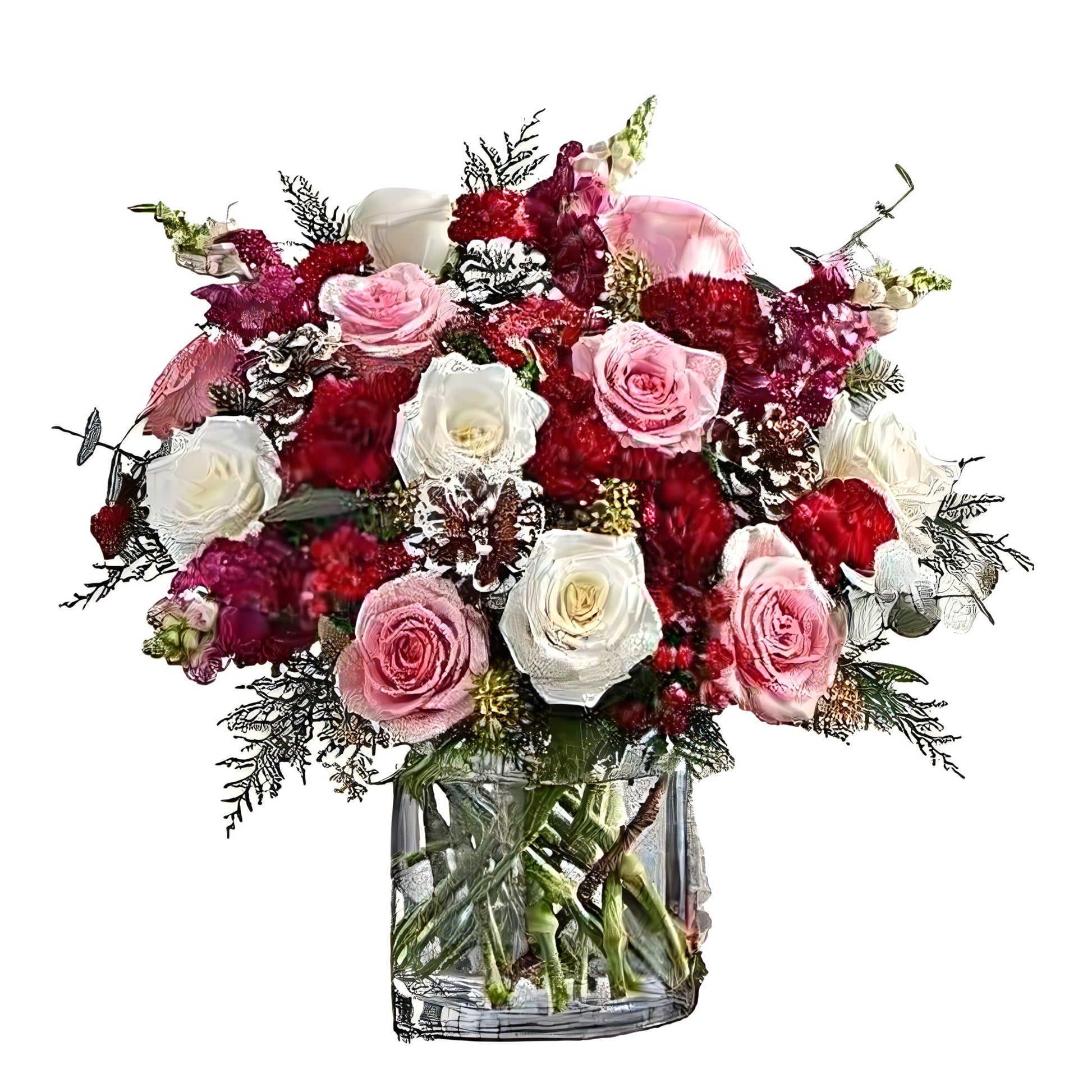 Victorian Grandeur Bouquet - Floral Arrangement - Flower Delivery Brooklyn